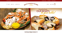 Desktop Screenshot of beststonecrabs.com